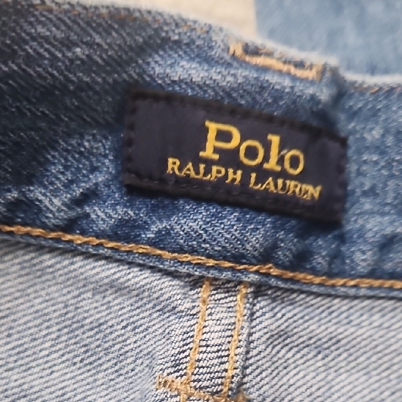 Polo by Ralph Lauren Blue Distressed Women's Jeans - Picture 7 of 17